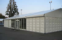 Marquees for semi permenant solutions