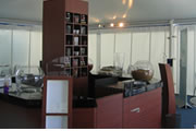 Point of sale and refreshment areas